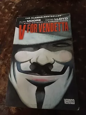 V For Vendetta By Alan Moore 2005 • $10.40