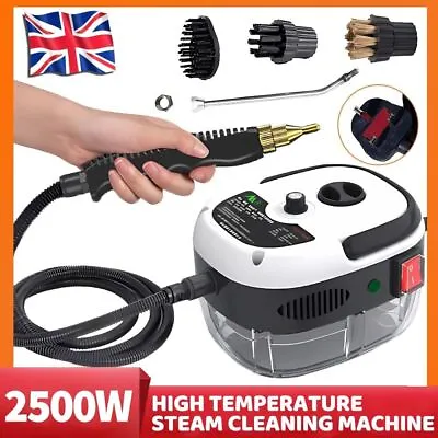 2500W Handheld Steam Cleaner High Temperature Portable Steam Cleaning Machine UK • £37.95