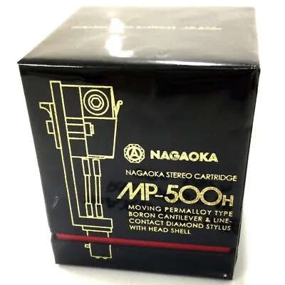 NAGAOKA MP-500H MP TYPE STEREO CARTRIDGE WITH HEAD SHELL W/tracking • $655.99