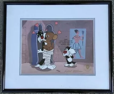 WARNER BROS SYLVESTOR JR HIPPITY HOPPER ANIMATION CEL AUTO ROBERT McKIMSON #/500 • $249.99