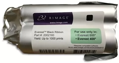 RIMAGE EVEREST Black Ribbon (2002160) For Rimage Everest 400/600 • $65.99