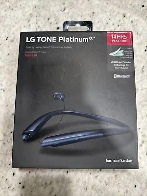 LG TONE Platinum α Wireless Stereo Headset - Blue • $149.99