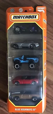 Matchbox 70th Anniversary 5 Pack - Blue Highways 3 Toy Diecast Cars New • £4.75