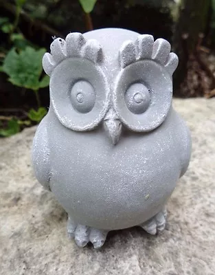 Latex Owl Mold Plaster Concrete Animal Bird Casting Mould 2.75  X 2.25  • $29.95