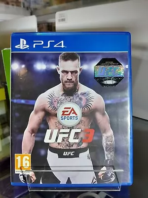 UFC 3  - Sony PlayStation 4 2018 PEGI 18 - TESTED - GRADE A • £12