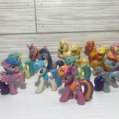 My Little Pony Lot Of 12 Blind Bag Mini Figures Hasbro MLP • $10.50