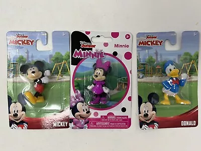 Disney Mickey Mouse Minnie Mouse Donald Duck Cake Toppers Figurines Party Favors • $9.99