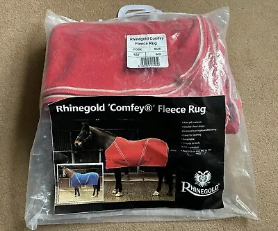 Rhinegold Comfey Fleece Horse Rug 6’0” • £9