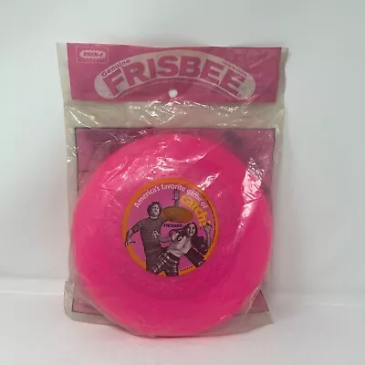 Wham-O Vintage 1973 Genuine Frisbee America's Favorite Game Of Catch! Pink Gift  • $18.36