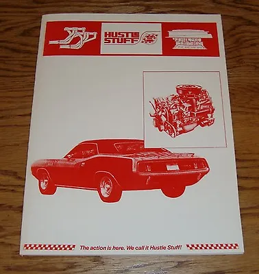 1971 Plymouth Dodge Mopar Hustle Stuff Performance Parts Manual 71 • $18