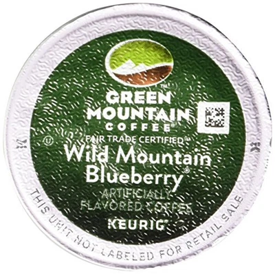 $72.99 • Buy Keurig Green Mountain Coffee Wild Mountain Blueberry K-Cup Counts 50 Count
