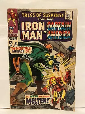 Tales Of Suspense #89 Red Skull Iron Man Captain America! Marvel 1967 • $19.99