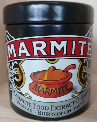Marmite Black Ceramic Storage Jar With Lid Advertising Collectable  • £8.99