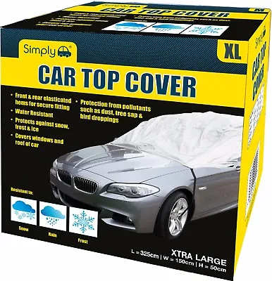 £12.99 • Buy Simply Water Rain UV Sun Frost Resistant Fully Breathable Car Top Cover - XL