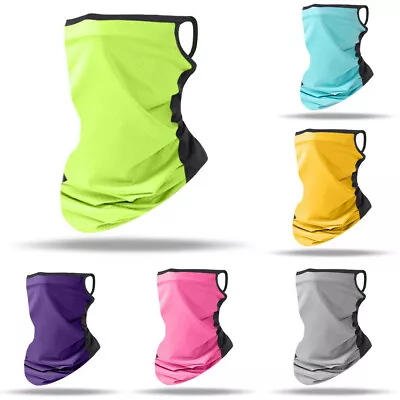 Unisex Rave Bandana Neck Gaiter Tube Headwear For Women Men Face Scarf AU • $13.11