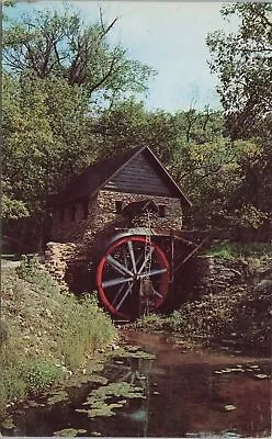 Iowa~Mill @ Spook Cave Btwn McGregor & Monona~Underground River~Vintage Postcard • $1.50