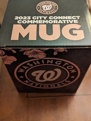 Washington Nationals City Connect Mug SGA 9/1/23 NIB - Beautiful Cherry Blossoms • $14.99