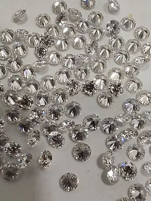 2.70 Mm 120 Pcs Lab Grown Loose Diamond Hpht E F Color  SI Clarity • $1260