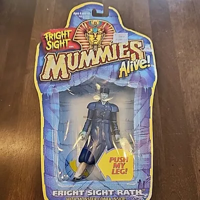 Mummies Alive Fright Sight Rath Action Figure With Monster Cobra Kenner New Vtg • $19.99