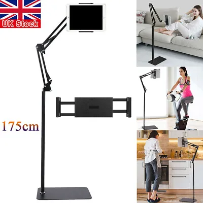 Heavy Duty Tripod Floor Stand Holder Stand For Phone IPad Tablet 3.5-11 Inch • £16.99