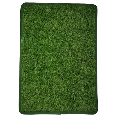 £14.99 • Buy Pet Dog Toilet Mat Indoor Outdoor Restroom Training Grass Potty Pad Loo Tray UK