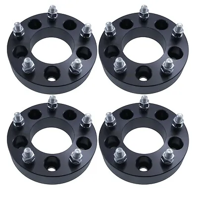 4pcs 1.5  5x5 To 5x5.5 Wheel Adapters Spacers 1/2  Studs 5x127 To 5x139.7 • $78.95