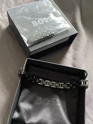 £80 • Buy Hugo Boss Bracelet Black - Mens