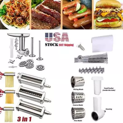 Stainless Steel Meat Grinder Attachment For Kitchenaid Stand Mixers Food Cooking • $123.97