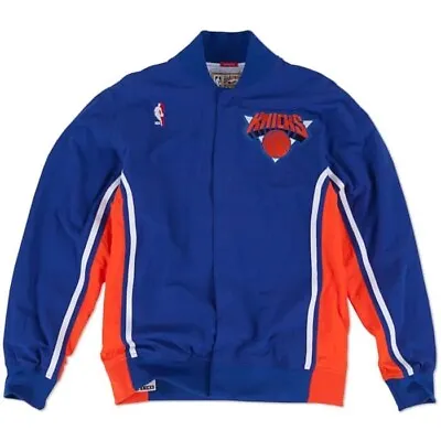 Mens Mitchell & Ness NBA 1992-93 Authentic Warm Up Jacket New York Knicks • $89.99