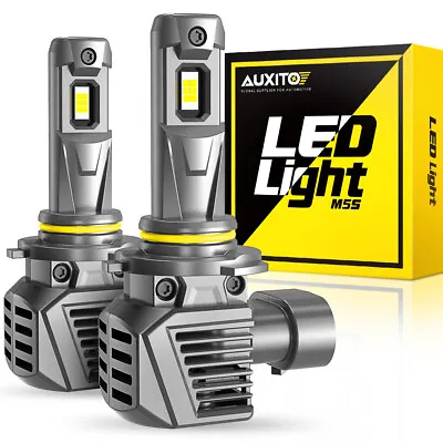 AUXITO 9005 LED Headlight Bulb Kit High/Low Beam White Super Bright 6500K CANBUS • $32.99