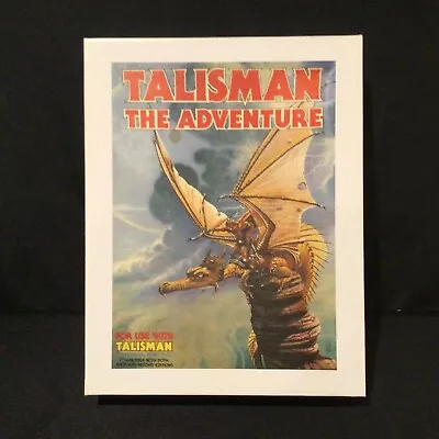 Talisman Game 2nd Ed THE ADVENTURE Expansion - 100% Complete & Excellent!  1986 • £67.55