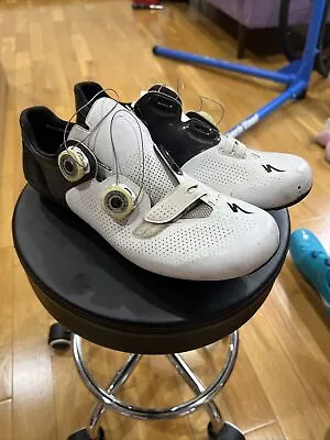 S-works Road Shoes Size 44 White And Black • $30.60