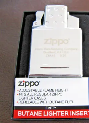 Zippo Lighter Butane Insert Double Flame Insert Bnib • £17