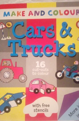 £0.99 • Buy Children's Make And Colour Cars And Trucks By Claire Beaton