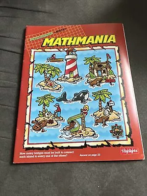 Mathmania - Paperback By Highlights For Children - GOOD • $1.95