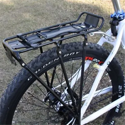 Bicycle Rear Rack Mountain Bike Carrier Bracket Luggage Pannier Cycle Seat USA • $25.66