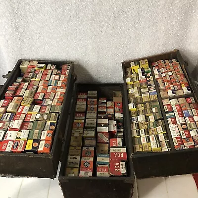 $400 • Buy VINTAGE - LOADED- Vacuum Tube Lot (Approx 245) W/Caddy Case Read New/used?