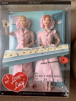 Barbie Pink Label Lucy & Ethel Dolls I Love Lucy Job Switching 2008 Mattel • $13.50