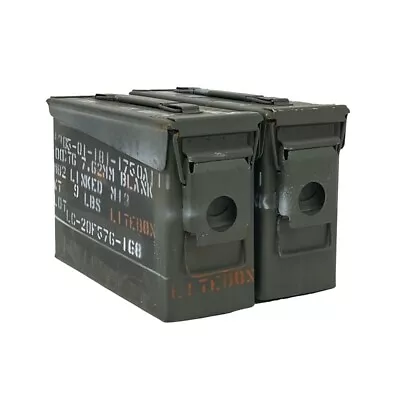 .30 Caliber Ammo Can Military Surplus Grade 2 (2 Pack) • $34