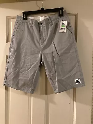 DC SHOE MENS LONG SHORTS  Gray SIZE 30 NWT Msrp $50 • $8.75