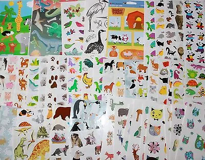 Mrs. Grossman Sticker 1 Sheet Animals C - You Choose • $2.60