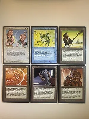 Mtg Antiquities 6 Commons Lot NM See Pics • $9.99