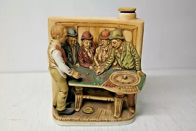 1975 Haas Brothers Tonopah Nevada Saloon Roulette Table Bourbon Whiskey Decanter • $29.99