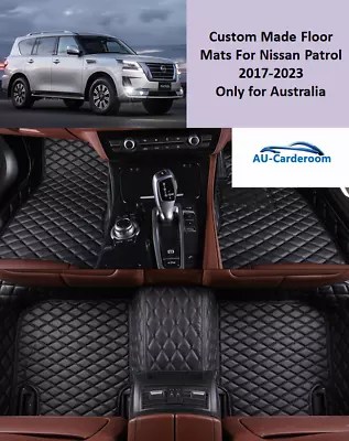 Premium Custom Made 3D Floor Mats Carpets For Nissan Patrol Y62 2017-2023 • $149