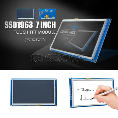 1/2/5 STÜCKE 7 Zoll Touch PWM TFT LCD Modul SSD1963 800x480 Für Arduino AVR • $5.98