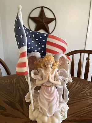 Seraphim Classics Angel Glory In God We Trust #87083 Ltd American Flag IN BOX • $129.99