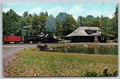 Postcard Morris County Central RR Locomotive 385 N111 • $1.99