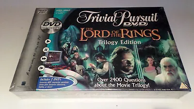 £10 • Buy Lord Of The Rings Trilogy Trivial Pursuit DVD EditionParker Brothers 2004 Game