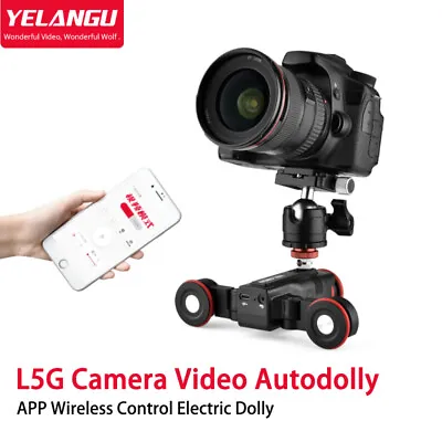 YELANGU L5G Motorized Camera Slider Automatic Video Dolly Rail System Autodolly • $124.99