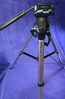 Vivitar VPT-360 Pro Adjustable Aluminum Photo-Video Quick-Release Tripod • $19.99